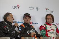 Héctor Rebaque, Sergio Pérez et Emerson Fittipaldi
