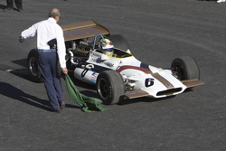 Sergio Pérez, Yardley BRM P153 estrena la pista del Autódromo Hermanos Rodríguez
