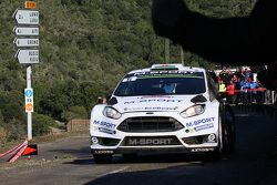 Elfyn Evans and Daniel Barrit, M-Sport Ford Fiesta WRC