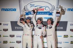 Les vainqueurs au général : #911 Porsche North America Porsche 911 RSR: Patrick Pilet, Nick Tandy, Richard Lietz