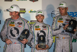 GTD third place finishers #93 Riley Motorsports Dodge Viper SRT: Al Carter, Cameron Lawrence, Marc Goossens