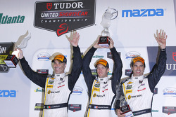 Gesamtpodium: 2. Joao Barbosa, Christian Fittipaldi, Sébastien Bourdais, Action Express Racing