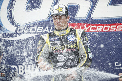 Winner Tanner Foust, Andretti Autosport Volkswagen