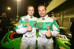 Winners Laurens Marco Seefried, Norbert Siedler, Rinaldi Racing