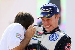 Winner Jari-Matti Latvala, Volkswagen Motorsport