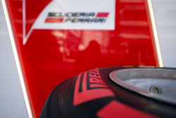 Pirelli tyres for the Ferrari team