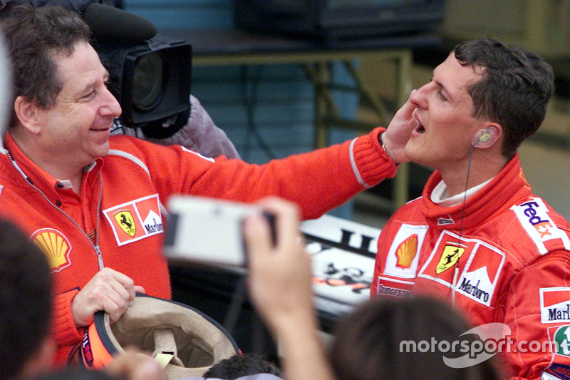 Ele foi o primeiro não italiano a ocupar uma vaga tão alta na equipe. Após 12 anos de Peugeot, ele foi recrutado por Luca di Montezemolo para tentar dar um fim ao jejum que vinha desde 1979.
