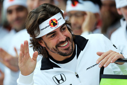 Fernando Alonso, McLaren fête son 250e Grand Prix
