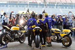 Valentino Rossi, Katsuyuki Nakasuga, Jorge Lorenzo, Yamaha Factory Racing