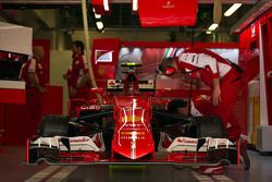 The Ferrari SF15-T of Kimi Raikkonen, Ferrari
