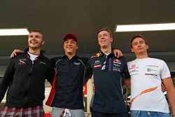 Сергей Сироткин, Rapax, Артем Маркелов, RUSSIAN TIME, Даниил Квят, Red Bull Racing и Константин Терещенко, Campos Racing