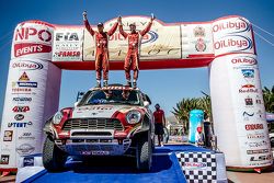 Winners #300 Mini: Nasser Al-Attiyah and Matthieu Baumel celebrate