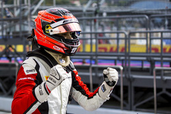 Le poleman Esteban Ocon, ART Grand Prix