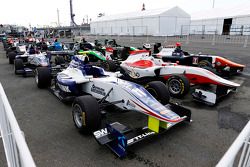 Cars in parc ferme