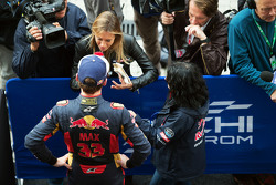 Max Verstappen, Scuderia Toro Rosso met de media