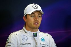 Nico Rosberg, Mercedes AMG F1, en conférence de presse