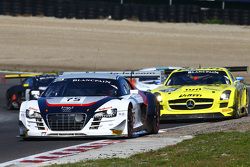 #75 ISR Audi R8 LMS ultra: Marco Bonanomi, Filip Salaquarda