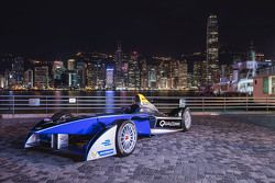 Auto de fórmula E en Hong Kong con Nelson Piquet Jr.