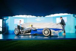 Formula E car in Hong Kong 