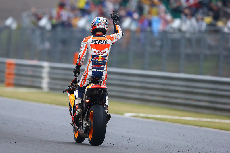 Race winner Dani Pedrosa, Repsol Honda Team