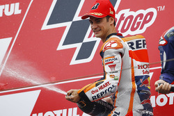 Race winner Dani Pedrosa, Repsol Honda Team