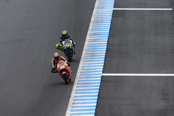 Dani Pedrosa, Repsol Honda Team and Valentino Rossi, Yamaha Factory Racing