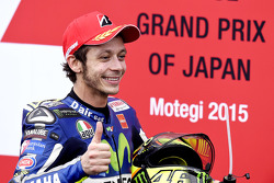 Second place Valentino Rossi, Yamaha Factory Racing