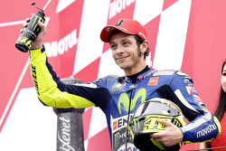 Valentino Rossi, Yamaha Factory Racing, deuxième de la course