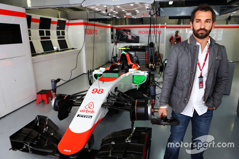 Timo Glock, with the Manor F1 Team