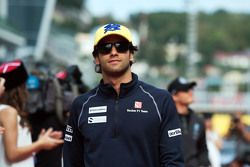 Felipe Nasr, Sauber F1 Team on the drivers parade