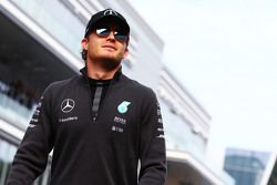 Nico Rosberg, Mercedes AMG F1 en el desfile de pilotos