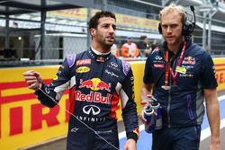 Daniel Ricciardo, Red Bull Racing on the grid