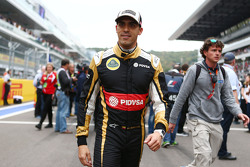Pastor Maldonado, Lotus F1 Team sur la grille
