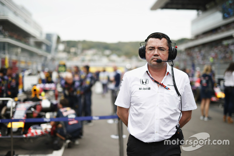 Eric Boullier, McLaren Director de carrera
