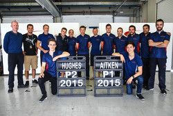 Le champion 2015 Jack Aitken, Koiranen GP, avec Jake Hughes, Koiranen GP