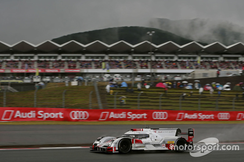 #8 Audi Sport Team Joest Audi R18 e-tron quattro: Lucas di Grassi, Loic Duval, Oliver Jarvis