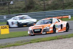 #24 MS Racing Audi R8 LMS ultra: Marc Basseng, 	Florian Stoll