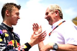Даниил Квят, Red Bull Racing и доктор Хельмут Марко, консультант Red Bull Racing