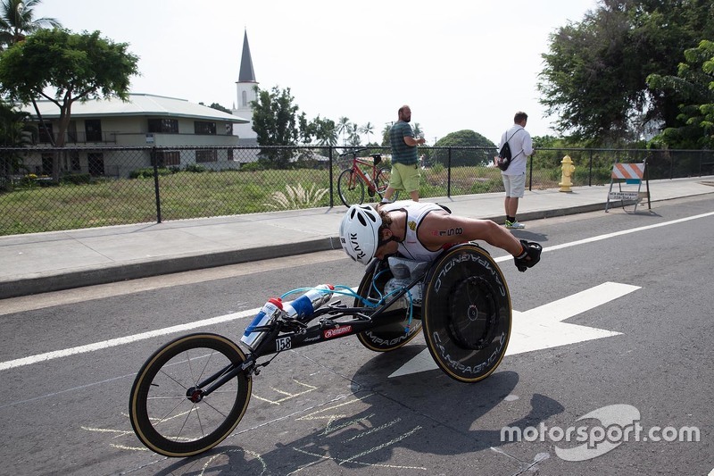 Alex Zanardi beim Ironman auf Hawaii