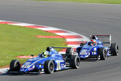 Lando Norris, Carlin and Colton Herta, Carlin