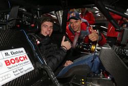 Max Verstappen, Red Bull Racing, with Mattias Ekström, Audi Sport Team Abt Sportsline, Audi A5 DTM