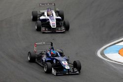 Tatiana Calderon, Carlin Dallara Volkswagen ve Zhi Cong Li, Fortec Motorsports Dallara Mercedes-Benz