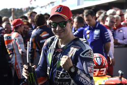 Second place Jorge Lorenzo, Yamaha Factory Racing