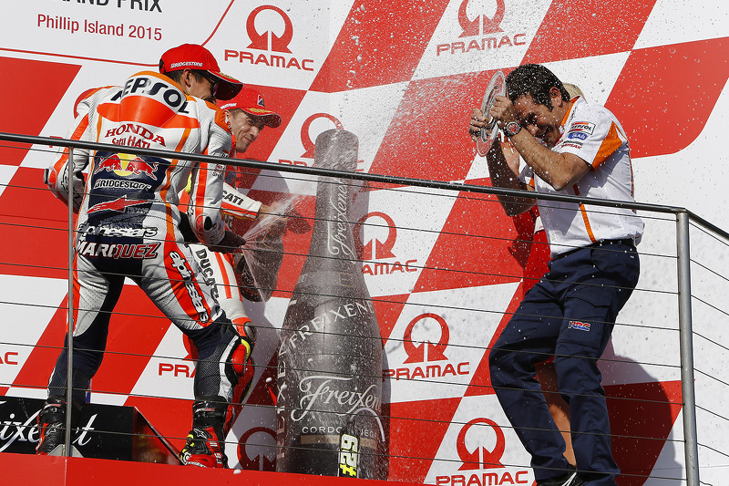 Il vincitore Marc Marquez, Repsol Honda Team