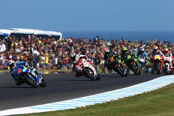 Maverick Viñales, Team Suzuki MotoGP, Danilo Petrucci, Pramac Racing