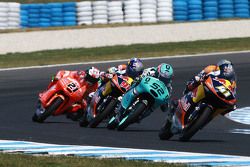 Brad Binder, Red Bull KTM Ajo, Danny Kent, Leopard Racing y Karel Hanika, Red Bull KTM Ajo