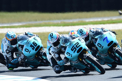 Danny Kent, Leopard Racing, Efren Vazquez, Leopard Racing et Joan Mir, Leopard Racing