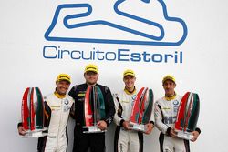 Ganadores de la clase GTC: Andy Priaulx, Henry Hassid, Jesse Krohn, BMW Team Marc VDS