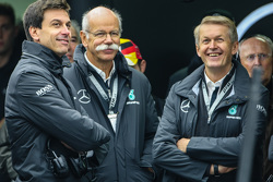 Toto Wolff, Président Exécutif de Mercedes AMG F1 et Dieter Zetsche, CEO de Mercedes