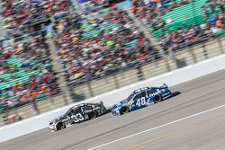 Brian Scott, Chevrolet and Jimmie Johnson, Hendrick Motorsports Chevrolet